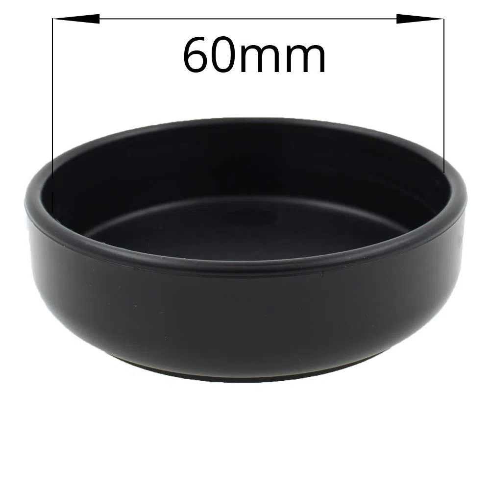 4X Coppette per Rotelle - Nero - Antiscivoli - Proteggere i Pavimenti e Prevenire L'arrotolamento dei Letti e Altri Mobili su Ruote - da Lifeswonderful